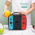 thumbnail image 4 of Game Lunch Bag for Gamer, Insulated Video Game Lunch Box for Work Office Travel Picnic Hiking Beach, Waterproof Leakproof Portable Fits Most Bento Boxes, 4 of 6