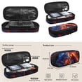 thumbnail image 5 of Uorisanigo Flaming Wolf School Backpack Kids with Insulated Lunch Bag Stationery Pen Case Water Bottle Sleeve 4 in 1 Large Elementary School Bag Travel Outdoor Daypack, 5 of 7