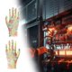 thumbnail image 4 of Guantes de jardinería transpirables con revestimiento de goma para mujer | Resistentes a la abrasión y antiarañazos | Guantes multiusos para exteriores | 1 par, 4 of 6