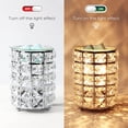 thumbnail image 4 of Calentador de Cera Derretida, Calentador de Cera Eléctrico de Cristal para Decoración Navideña, Calentador de Cera Perfumado para Decoración de Hogar, Oficina, Recámara y Sala de Estar, 4 of 5