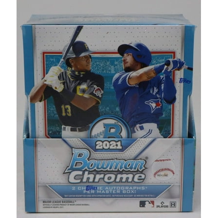 2021 Bowman Chrome Baseball Box (Hobby) (2/6/5)