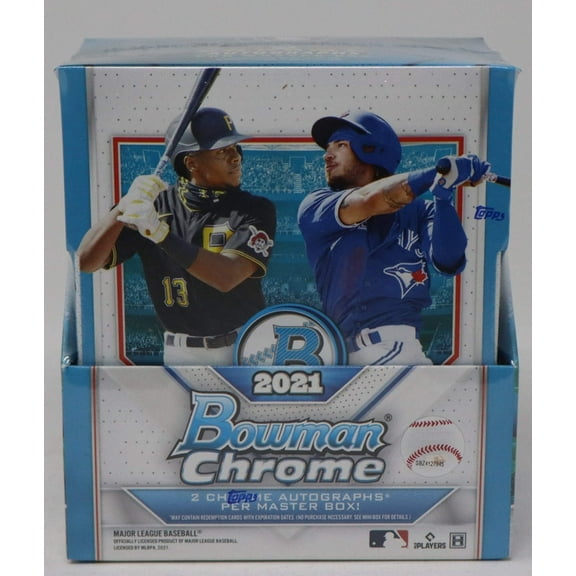 2021 Bowman Chrome Baseball Box (Hobby) (2/6/5)