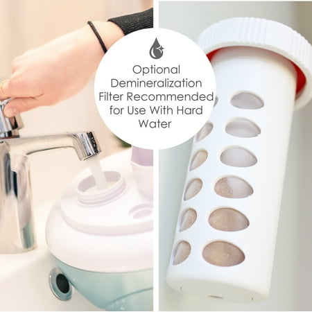Crane Ultrasonic Elephant Humidifier, 1 Gallon Cool Mist Animal Humidifier for Nursery and Bedroom, Auto Shut-Off, Optional Filter