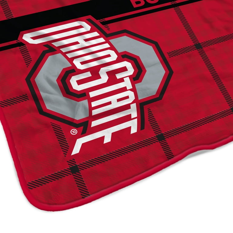 NCAA Ohio State Buckeyes Sherpa Fleece Blanket Gifts For Fans