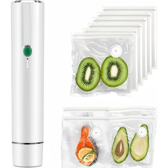 FoodSaver Mini Vacuum Sealer and Bags, Portable Rechargeable Food