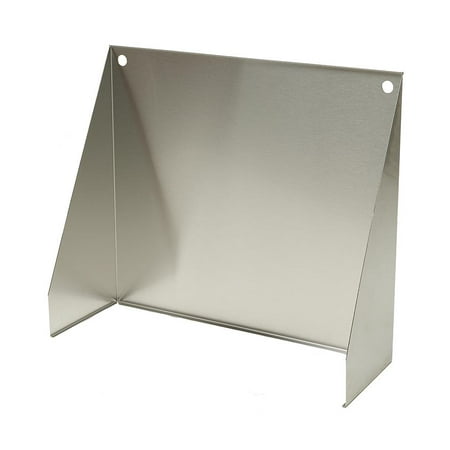 Stainless Fireplace Reflector With Side Wings 27 W Walmart Com