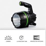 Brinkmann LED 4 D Spotlight Black Flashlight High/Low/Off Function 827-1205-0