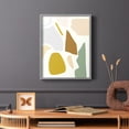 thumbnail image 6 of Pastel Splotches I Framed Print in Gray Solid Wood Framed Print No Nail Hanging, 6 of 6
