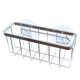 thumbnail image 1 of Soporte de esponja de 1 pieza, soporte de esponja de acero inoxidable 304, soporte de ventosa de cocina, estante de drenaje de Metal creativo, Banban plateado LingWen 8390612159350, 1 of 1