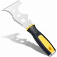 thumbnail image 1 of 13 in 1 Stainless Steel Painter Tool, Paint Scraper, 13 in 1 Multi-Function Painter Tool, Putty Knife with Straight Scraper, Curved Scraper, Nail Puller, 1 of 5