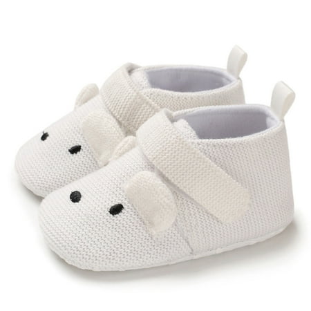 

Cathalem Outfit Children Baby Shoes Boys And Girls Cotton Shoes Hook Loop Solid Color Lightweight Soft Girl Shoes Size 12 White 12 Months