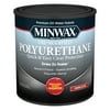 Minwax 630150444 Water-Based Oil-Modified Polyurethane, Warm Gloss, Clear, 1 Quart, (1 Piece, 1 Pack)