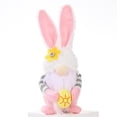 thumbnail image 1 of Muñeco de conejo de peluche para decoración de Pascua, 22 cm, para niños, 1 of 1