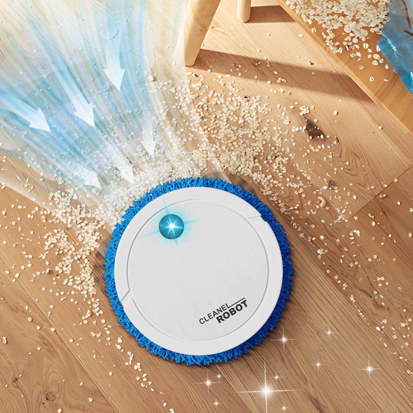 Byujiro Automatic Quiet Robot Vacuum Cleaner Wet & Dry Dual-Use Compact Vacuum Cleaner Home Appliances