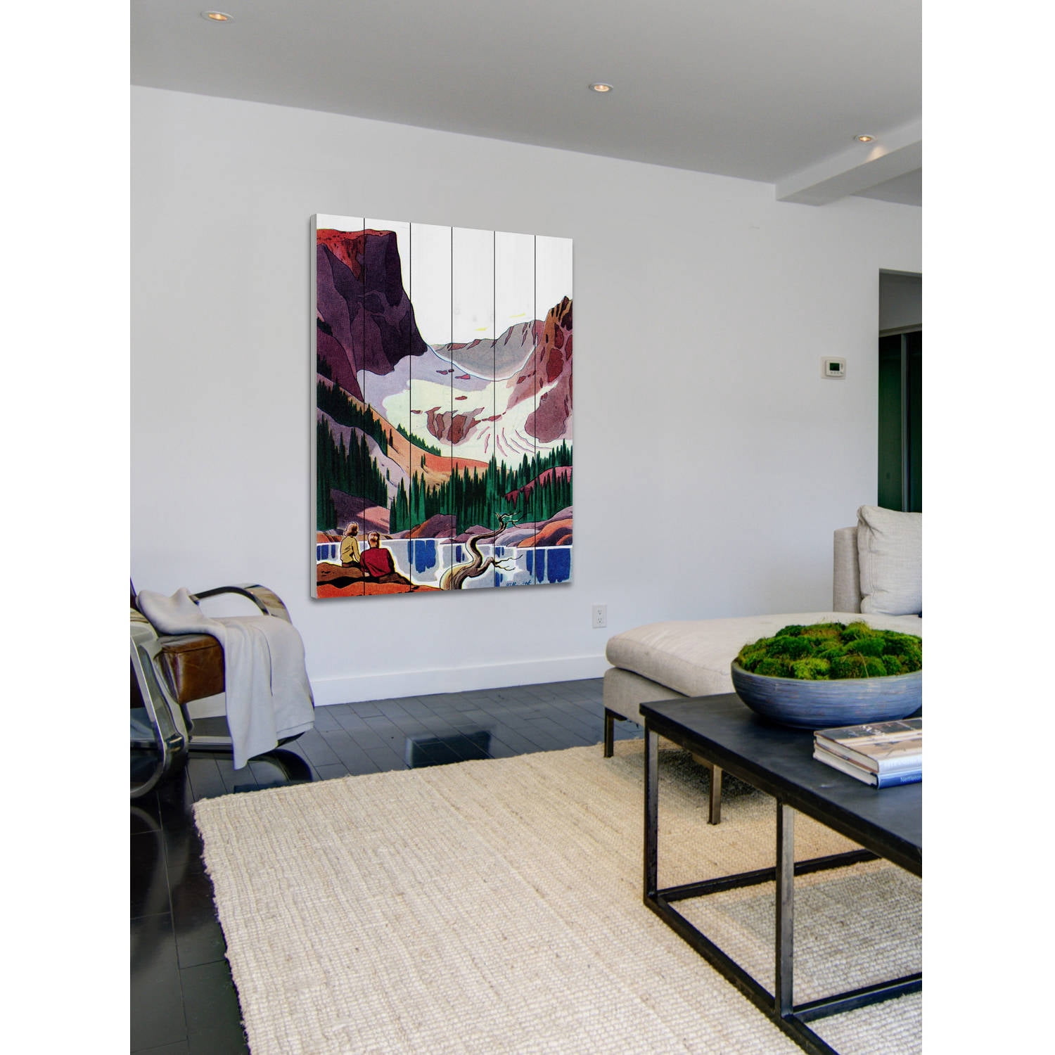 Marmont Hill "Colorado Calling" Painting Print on White Wood