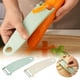 thumbnail image 1 of Pelador de Frutas y Verduras, Cuchillo de Acero Inoxidable, Mango Ergonómico, Molinillo Multifuncional de Jengibre y Ajo, Fácil de Guardar, Ahorra Espacio, Utensilio de Cocina, Diseño Compac, 1 of 4