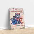 thumbnail image 3 of Republican British Shorthair Making Meow Count Election 2024 Vertical Matte Canvas Poster Cat Lover Kitten Owner Gifts Wall Art Home Decor - 01002, 3 of 5