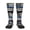 2 Black-2, variant on Women's Knee High Socks Thin Blue Line Black Flag Outdoor Casual Tube Socks