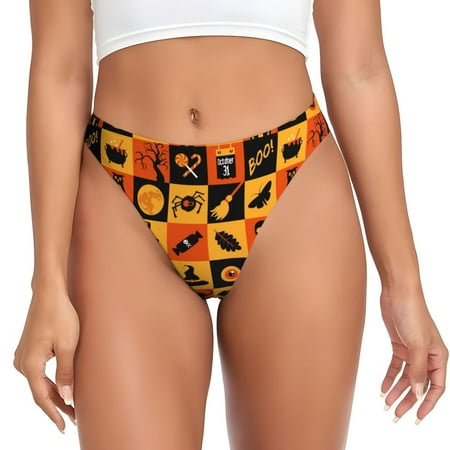 Sigee Halloween for Women s G-String Panty  Low Rise  Soft Lace Perfect for Everyday Wear or Special Occasions-X-Large