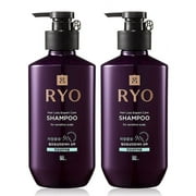Ryo Anti Hair Loss Expert Care Shampoo For Sensitive Scalp, 13.52 fl.oz / 400ml (2-PACK)