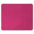 thumbnail image 1 of Hearts Mouse Pad, Doodle Style Pink Love Valentines Day Themed Arrows and Wings, Rectangle Non-Slip Rubber Mousepad, Magenta and Pale Pink, by Ambesonne, 1 of 2
