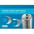 thumbnail image 4 of Premier Chrome Post and Black Velvet Rope Crowd Control Stanchions - 2 Pack, 4 of 6