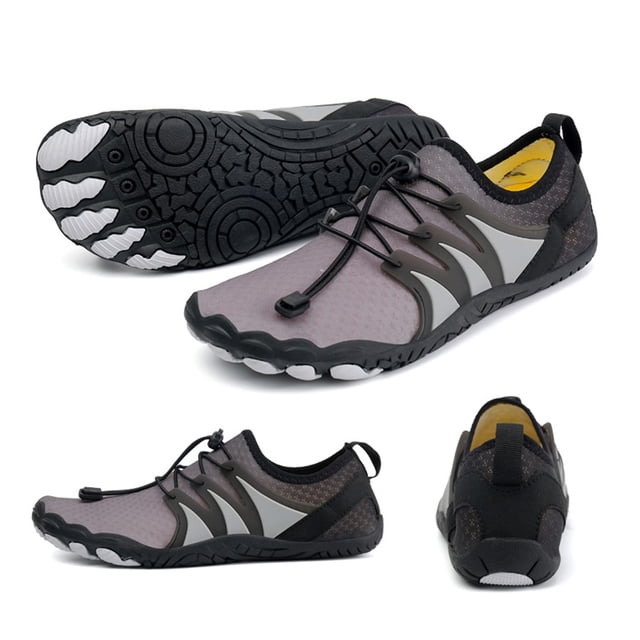 Zapatos Acuáticos Aqua Shoes Zapatillas de buceo transpirables Zapatillas de correr para mujeres y hombres (black44) Tmvgtek Para Estrenar