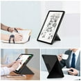 thumbnail image 6 of Feishell for iPad Pro 12.9 inch 2022/2021/2020/2018 Cover with Pencil Holder,Shockproof Magnetic Flip Two Angle View Kickstand Auto Sleep/Wake Up Function Smart Case,Black, 6 of 7
