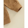 thumbnail image 7 of TSEXIEFOOFU Baby Boys Hoodie, Long Sleeve Hooded Letters Print Fall Sweatshirt Tops for Casual, 7 of 7