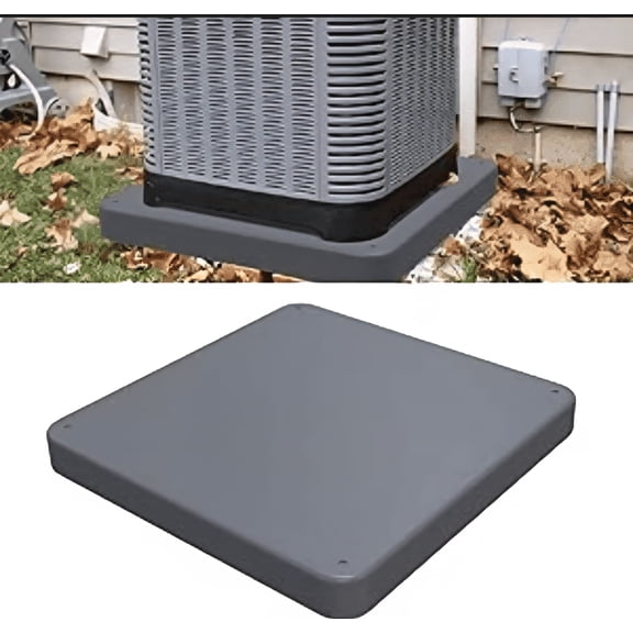 Everwell Equipment Pad for Air Conditioner Heat Pump Systems, Ageing Resistance, 36" x 36" x 3"
