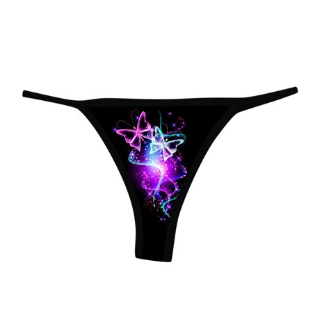 

EUHDSSDE Follure Women s Funny Printing Plus Size Solid Color High Waist Physiological Underwear