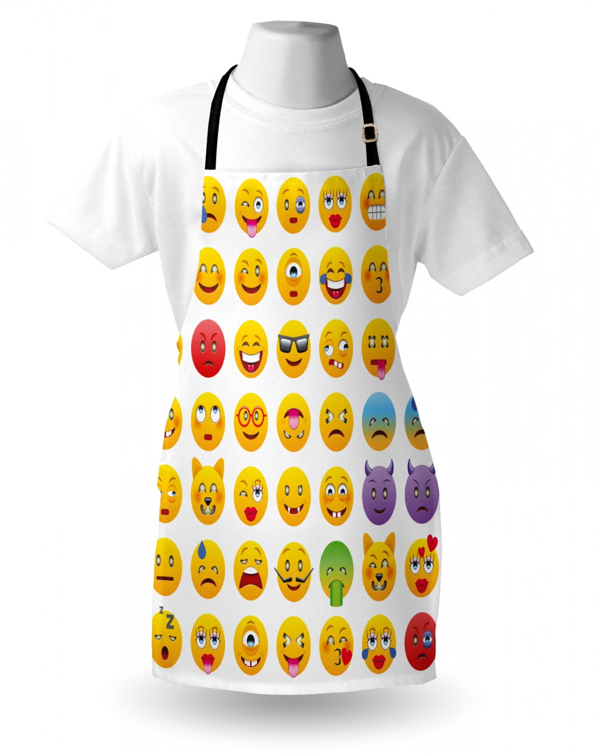 Yellow Smiley Face Baking Cooking Apron For 18/" American Girl Doll Accessories