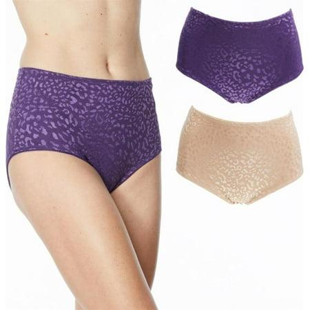 

Rhonda Shear 2Pc Jacquard Smoothing Brief Women s 730-659