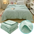 thumbnail image 2 of FNGZ Throw Blankets,Quilts,2024 New Model Solid Color Multi Functional All Cotton Knitted Blanket Summer Towel Blanket Sofa Conditioning Blanket,Bed Blankets, 2 of 7