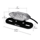 thumbnail image 2 of Luz De Freno Bloosom  Stop Led Motocicleta Placa Moto Direccionales Negro, 2 of 4