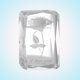 thumbnail image 3 of EeaseMX Figura decorativa de cristal 3D con forma de rosa grabada con la frase "Te amo", ideal como recuerdo de boda, Navidad, cumpleaños o San Valentín., 3 of 8
