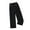 Black, variant on Girls Pants Summer Girl Loose Pants Casual Pants Straight Bottom for Children Clothes Girls Fashion,Color:Black,Size:7-8 Years