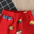 thumbnail image 4 of TAIAOJING Baby Boy Clothes Outfits Sleeve Short Cartoon Tops+Shorts T-shirt Children Set Pajamas Kids Print Baby Clothes, 4 of 4