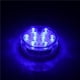 thumbnail image 3 of Kearding Luz sumergible RGB con control remoto de 10 Led, lámpara de noche subacuática con batería, jarrón para exteriores, cuenco, fiesta, piscina, Iluminación navideña Kearding HA021350-00, 3 of 5