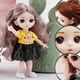 thumbnail image 4 of Muñeca Princesa De 6,7 Pulgadas Con Articulaciones Flexibles, Traje Cambiante, Muñeca Con Ropa Y Zapatos, Articulaciones Giratorias Hechas Para Mover La Muñeca Muyoka Hogar, 4 of 7