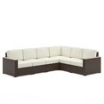 thumbnail image 1 of Homestyles 6800-42 6-Seat Sectional, Brown, 1 of 5