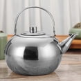 thumbnail image 3 of Fast Boil Stainless Steel Teapot Design With Dust Nozzle Cap For Storing Cold Or Hot Water,14cm,Silver, 3 of 5