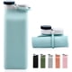 thumbnail image 1 of Botella de agua plegable sin BPA - Botella de agua plegable para botellas deportivas de viaje con triple prueba de fugas, ligera, 20 oz, azul BANYUO  Hogar, 1 of 8