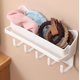 thumbnail image 4 of Organizador de Soporte de Banda para la la Cabeza de Pared, Estante de Cabello de Pared Moderno Adhesivo Impermeable para el Cabello para Baño, 4 of 7