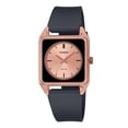 thumbnail image 1 of Casio Standard Montre pour Homme Analogique à Bracelet en Résine, Cadran Or Rose, Quartz MTP-B170-5EV, 1 of 3
