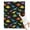 Colorful Dinosaurs Black, variant on Colorful Dinosaurs Black Pattern Blanket,Comfortable Soft Lamb Wool Throw Blanket,All Season,Warm Lightweight Blankets for Sofa Bed Couch Living Room Chair,30"x40"