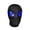 Black, variant on Spider Superhero Mask Headgear, Funny Cosplay Hood for Adult Costume Parties & Enthusiastic Role Play Events (Electric + Ring + Blue & Red Dual Lights)