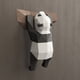 thumbnail image 2 of Lindo Panda 3D modelo de papel DIY Animal Papercraft figuras de acción rompecabezas niños regalo decoraciones montadas en la pared, 2 of 8