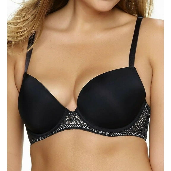 PARAMOUR Black Carolina Lace Open-Back Bra, US 32DDD, UK 32E, NWOT
