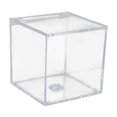 thumbnail image 4 of Acrylic Clear Box with Lids Transparent Box Square Storage Gift Box for home Wedding 8cm, 4 of 8
